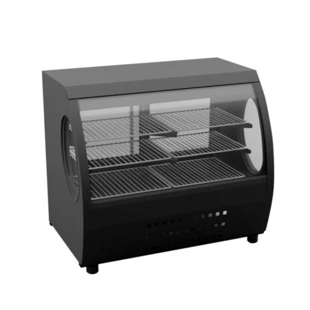 Vitrina curva de mostrador criotec