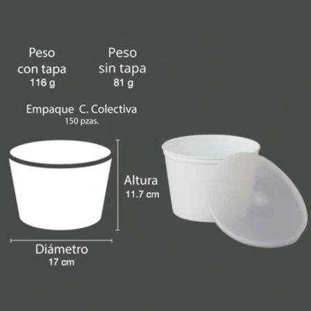 HIELERA 1.75 LTS (con o sin tapa)